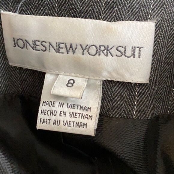 Pant Suit Jones New York Sz 8 2-piece - Picture 6 of 6